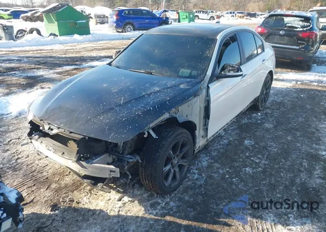 2014 BMW 335I xDrive z USA, uszkodzony, nr VIN WBA3B9C52EP459108